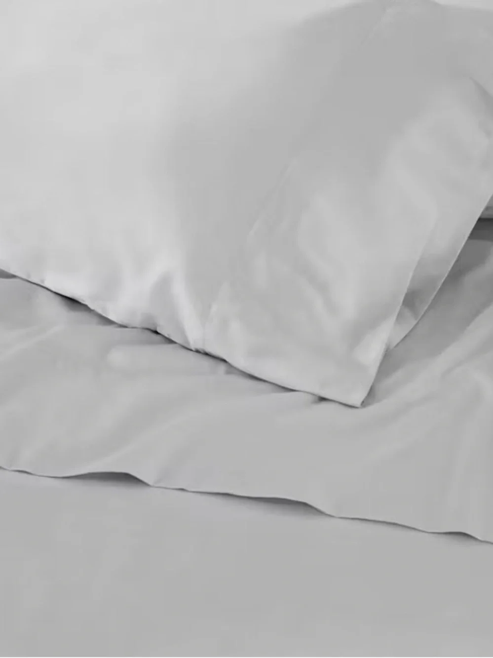 NWOT SAATVA Cotton Grey (4 Piece Sheet Set) Full